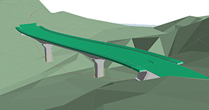 Brücke modellieren mit Allplan Civil